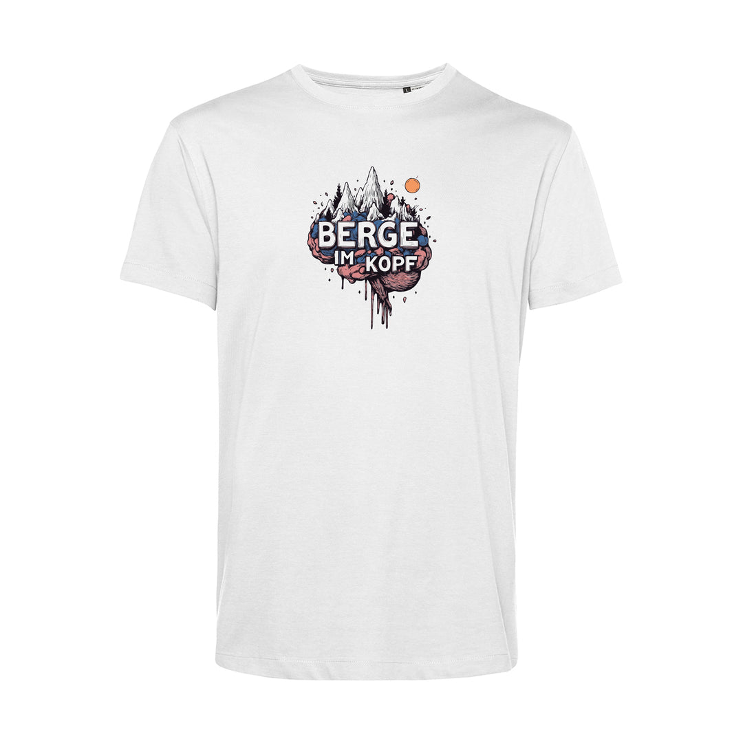 Light Basic Herren T-Shirt - Berge Im Kopf