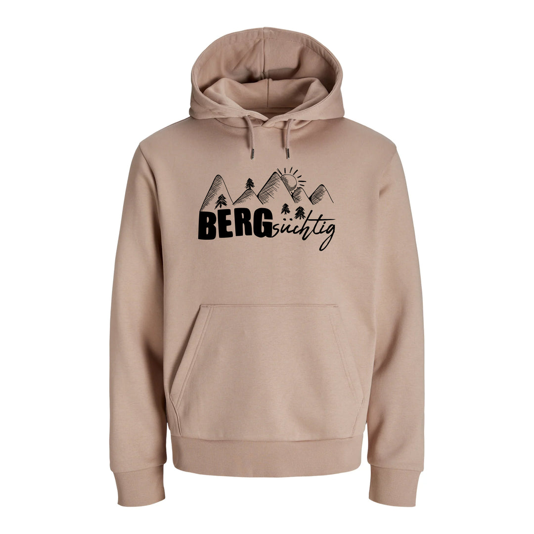 Unisex Hoodie Premium Bio Kapuzenpullover - Bergsüchtig