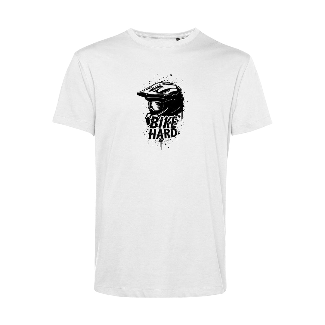 Light Basic Herren T-Shirt - Mountainbike, MTB Downhill, BMX Rad - Bike Hard
