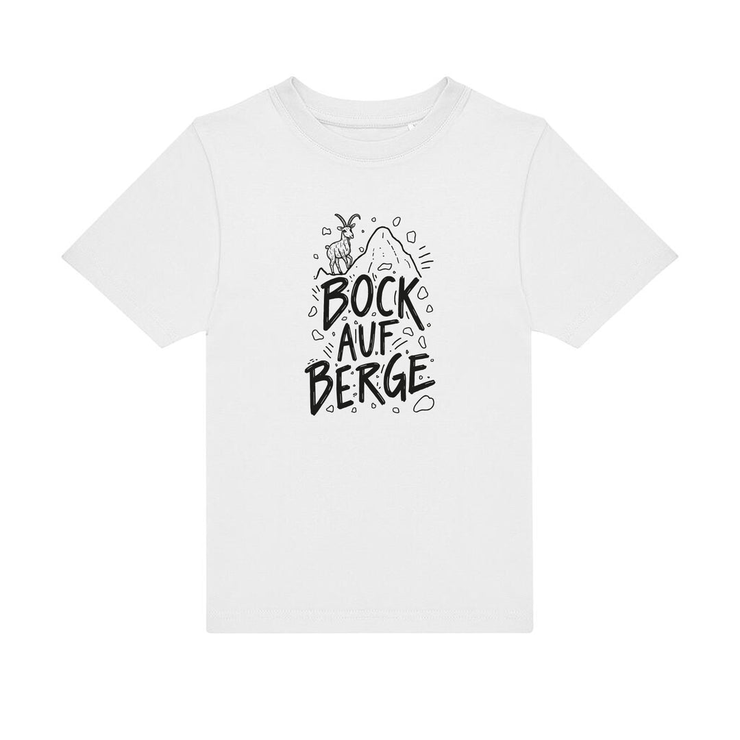 Kinder T-Shirt - Bock Auf Berge