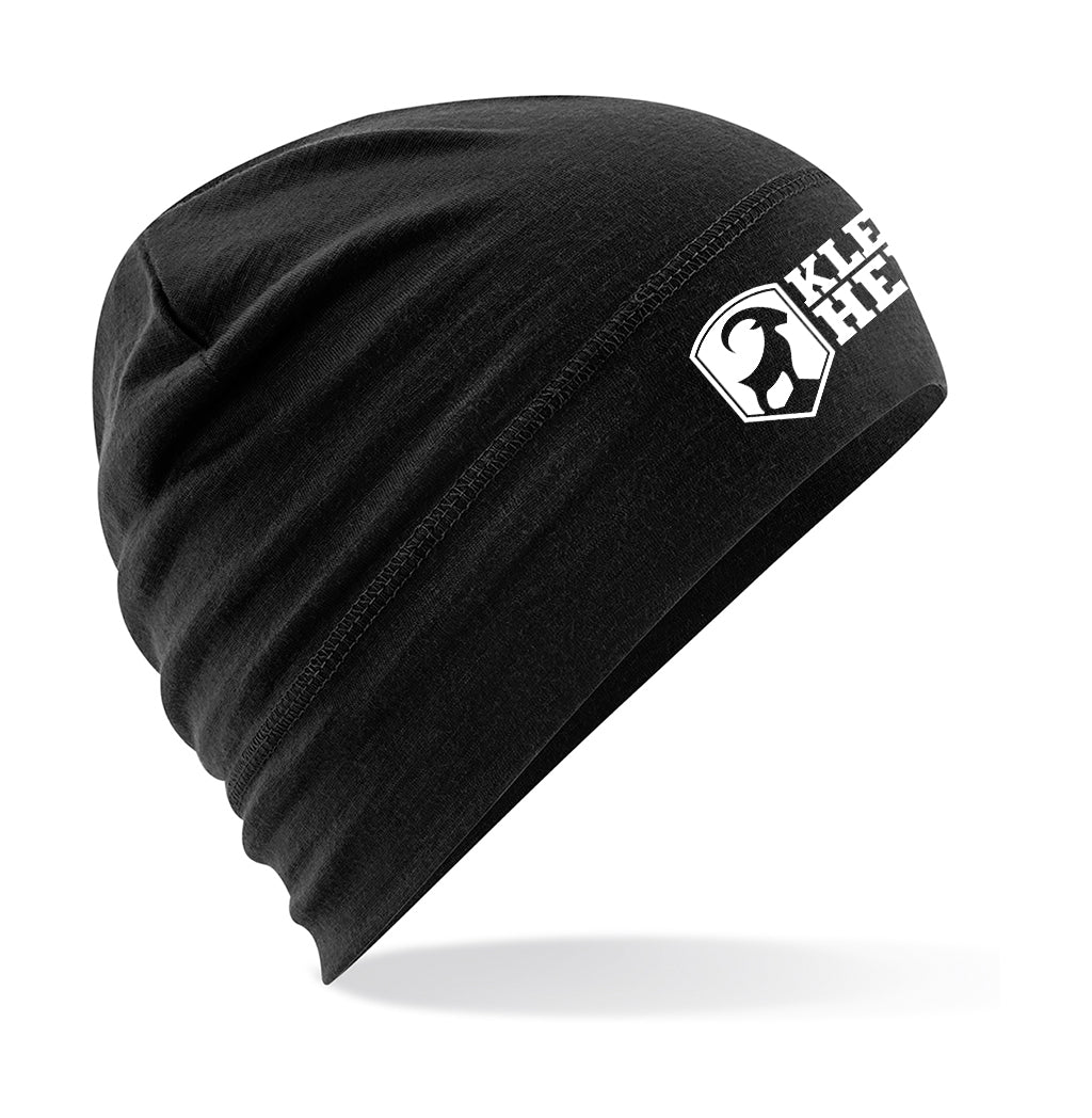 Merino Beanie - 100% Merinowolle - KLETTERHELDEN-Logo