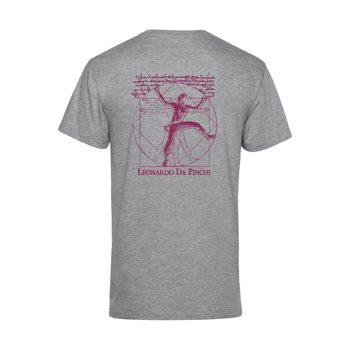 Herren T-Shirt - Leonardo Da Pinchi Vitruvian Climber