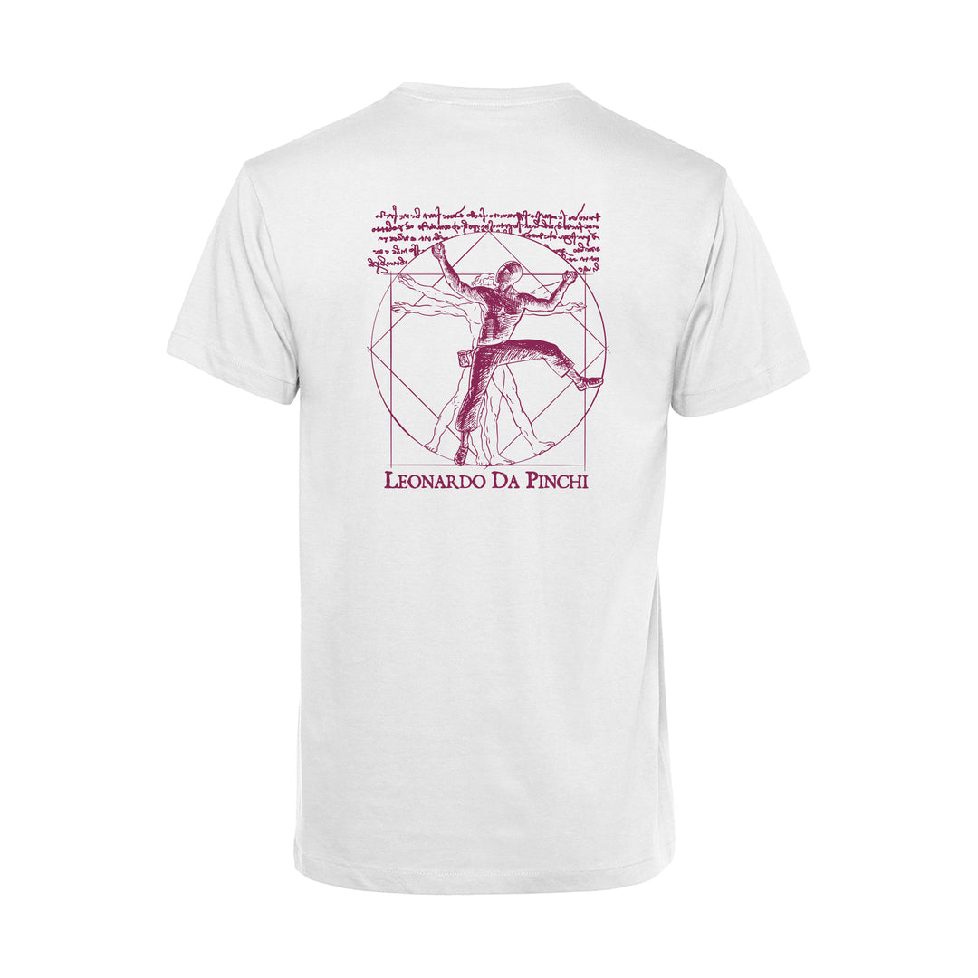 Herren T-Shirt - Leonardo Da Pinchi Vitruvian Climber