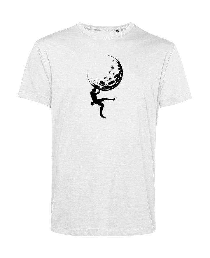Herren T-Shirt - Climbing to the moon