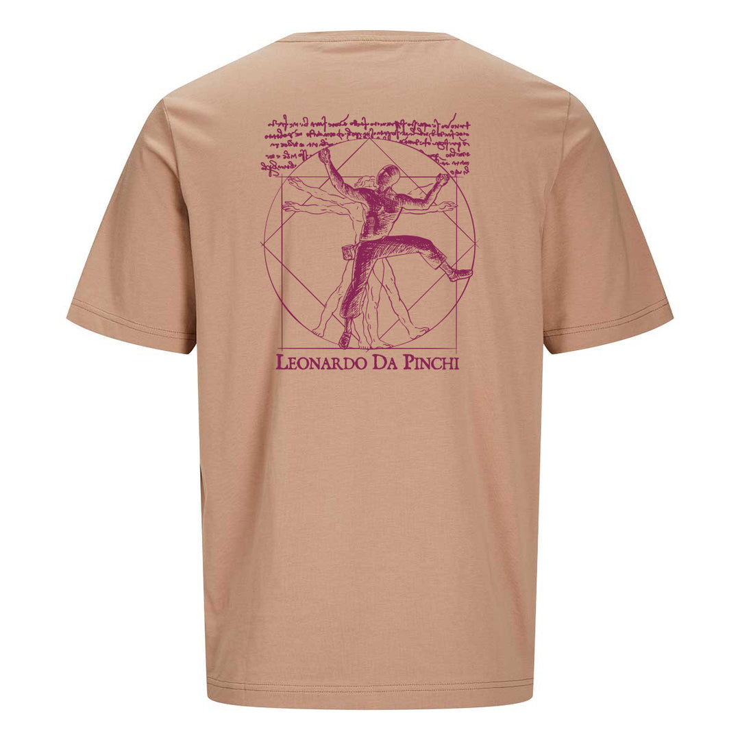 ComfortCore Premium Herren Shirt - Leonardo Da Pinchi Vitruvian Climber