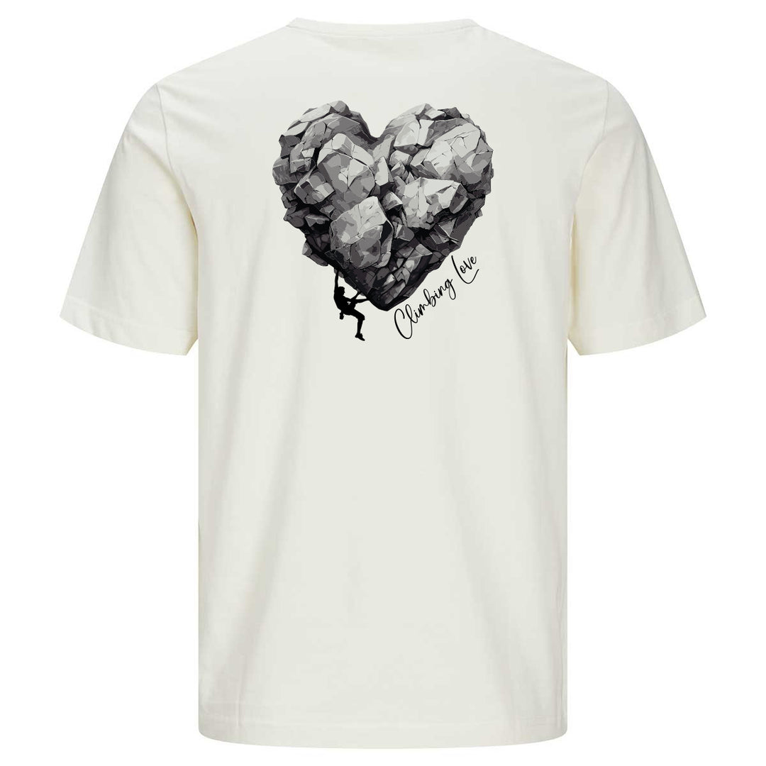 ComfortCore Premium Herren Shirt - Climbing Love (Rücken)