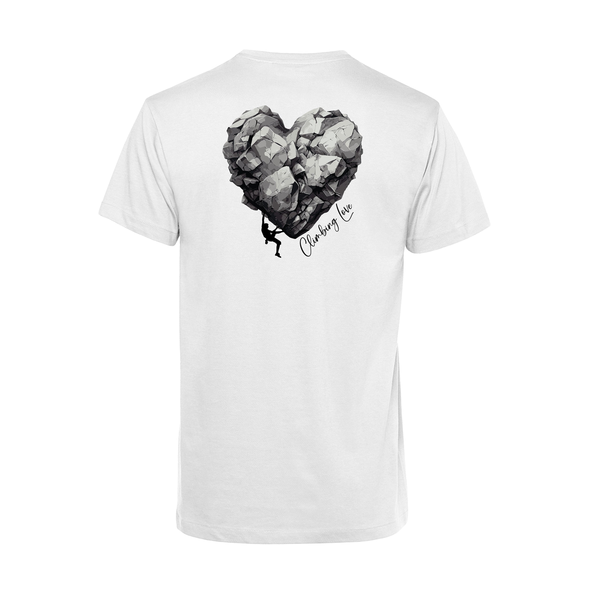 Herren T Shirt Climbing Love Rucken KLETTERHELDEN