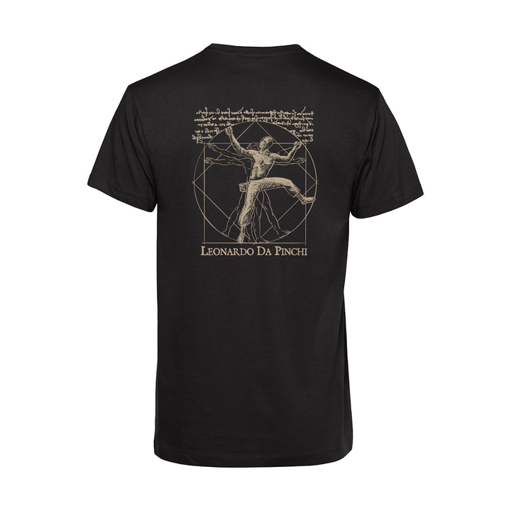 Herren T-Shirt - Leonardo Da Pinchi Vitruvian Climber