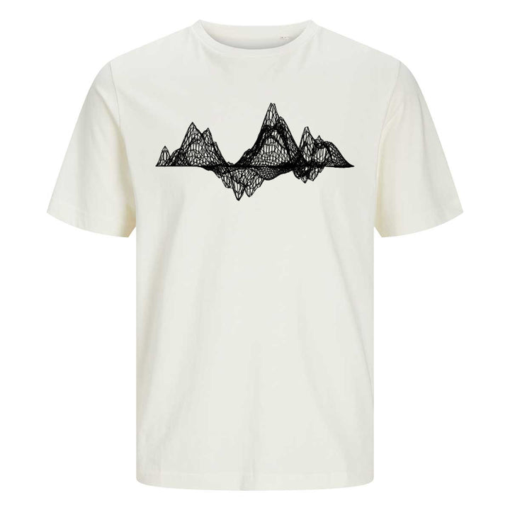 ComfortCore Premium Herren Shirt - Mountain Wireframe