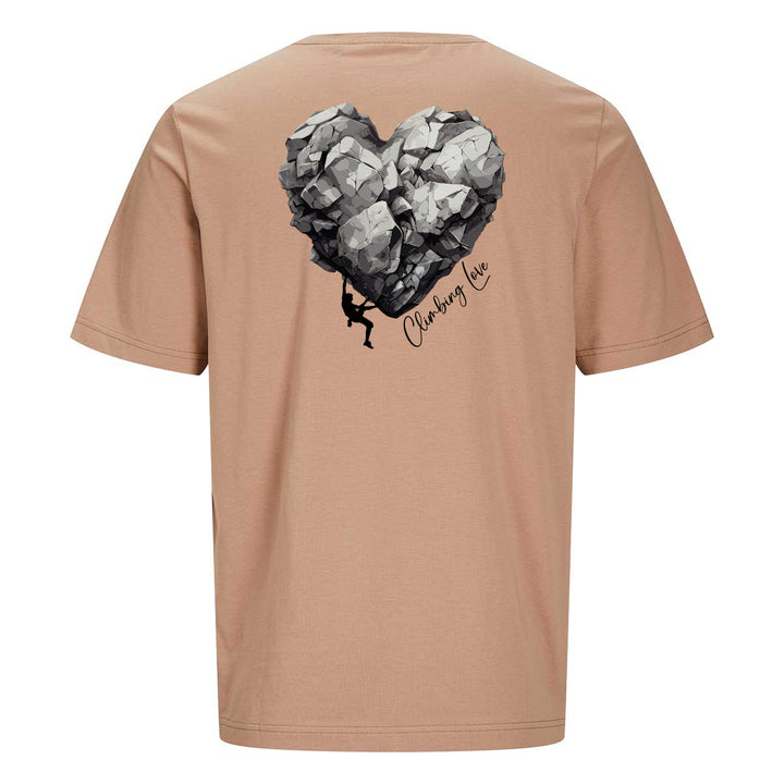 ComfortCore Premium Herren Shirt - Climbing Love (Rücken)