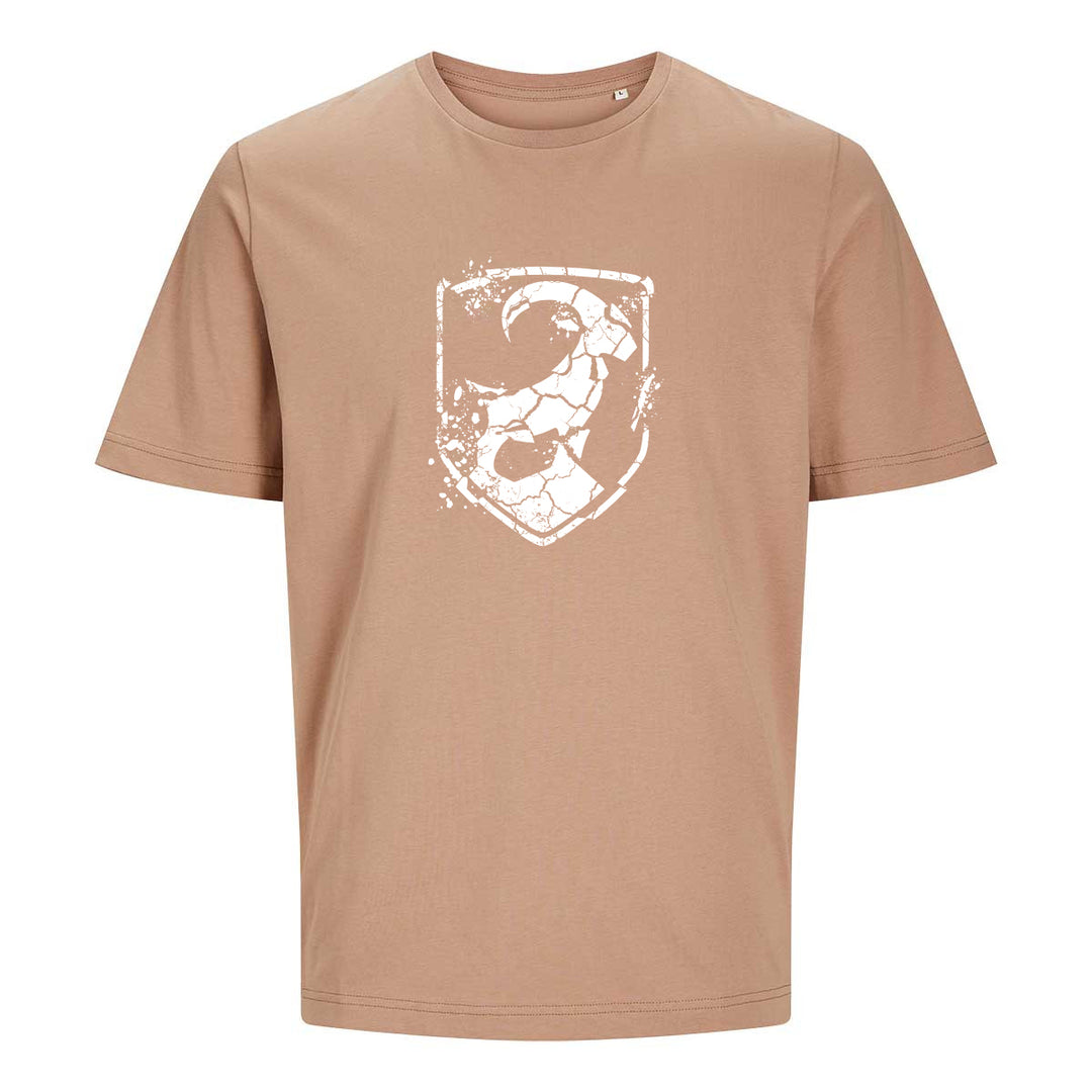 ComfortCore Premium Herren Shirt - Steinbock Wappen Grunge