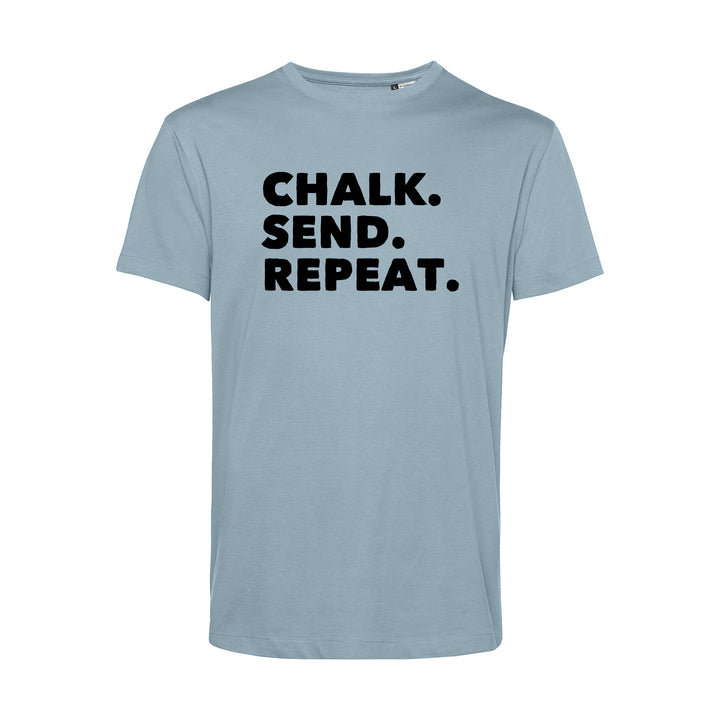 Herren T-Shirt - Chalk Send Repeat