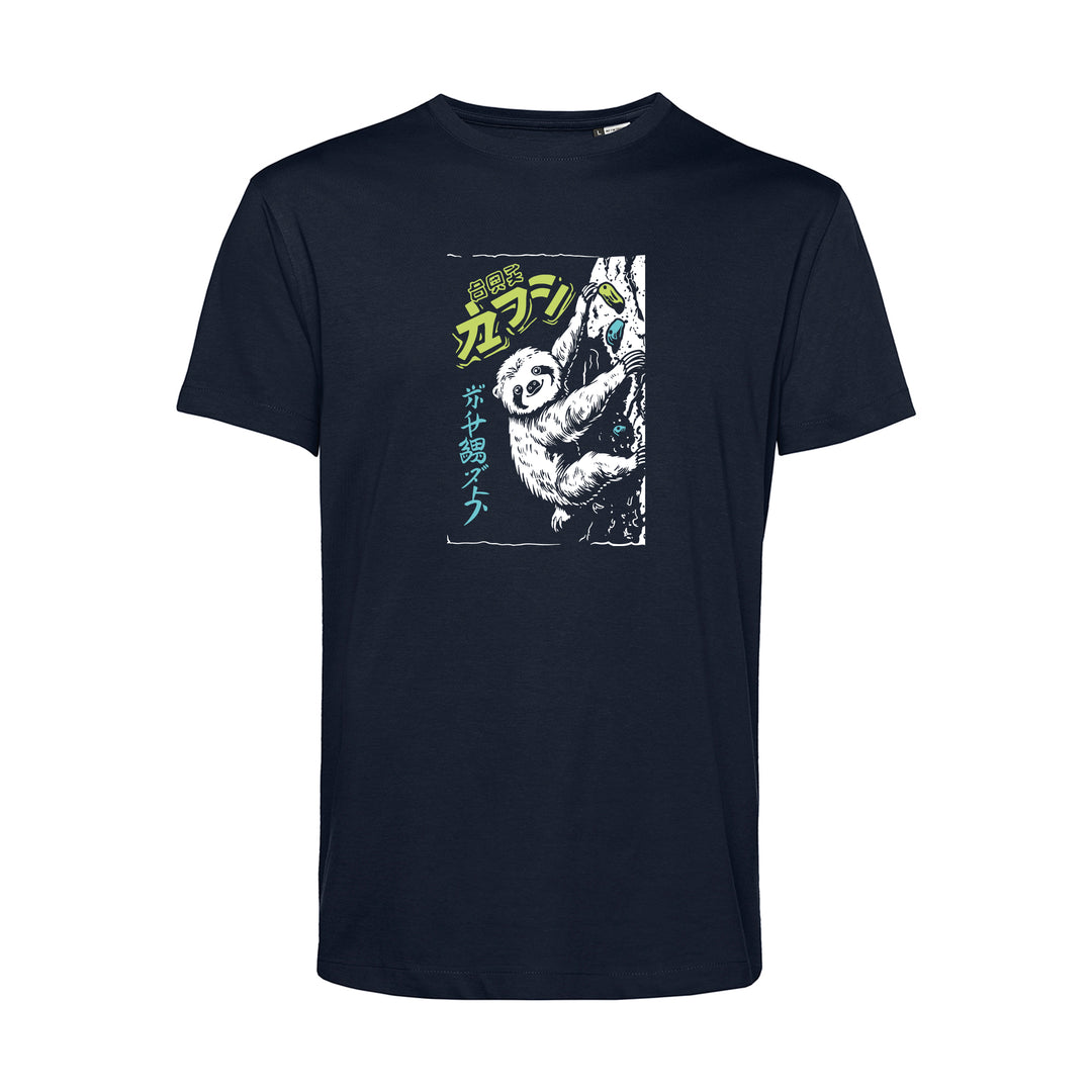 Herren T-Shirt - Faultier Manga Style