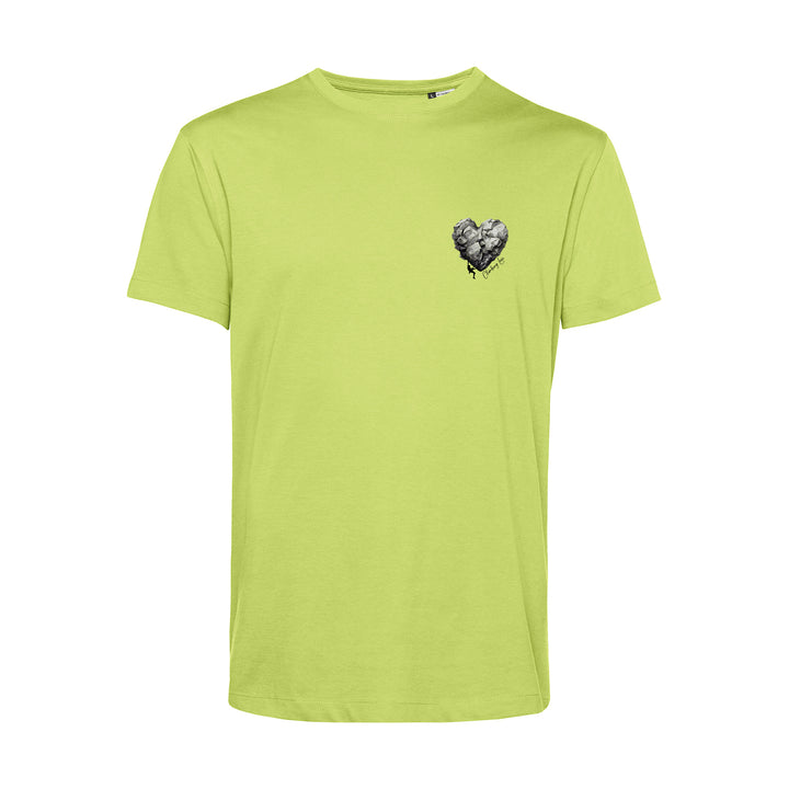 Herren T-Shirt - Climbing Love (Brust)