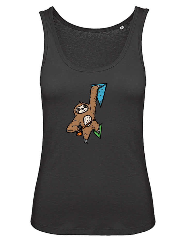 Damen Tanktop - Boulderndes Faultier