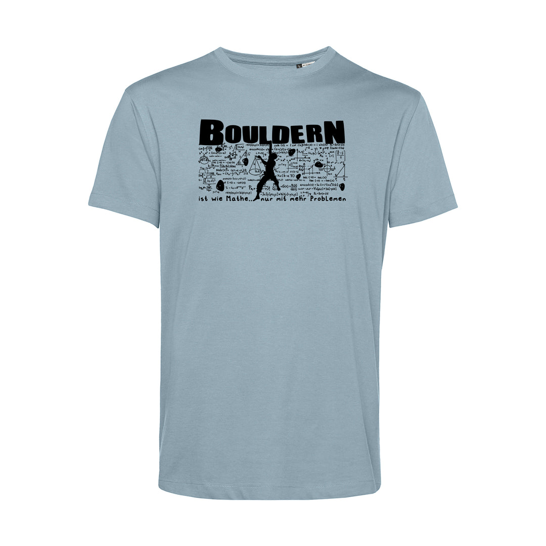 Herren T-Shirt - Bouldern Ist Wie Mathe