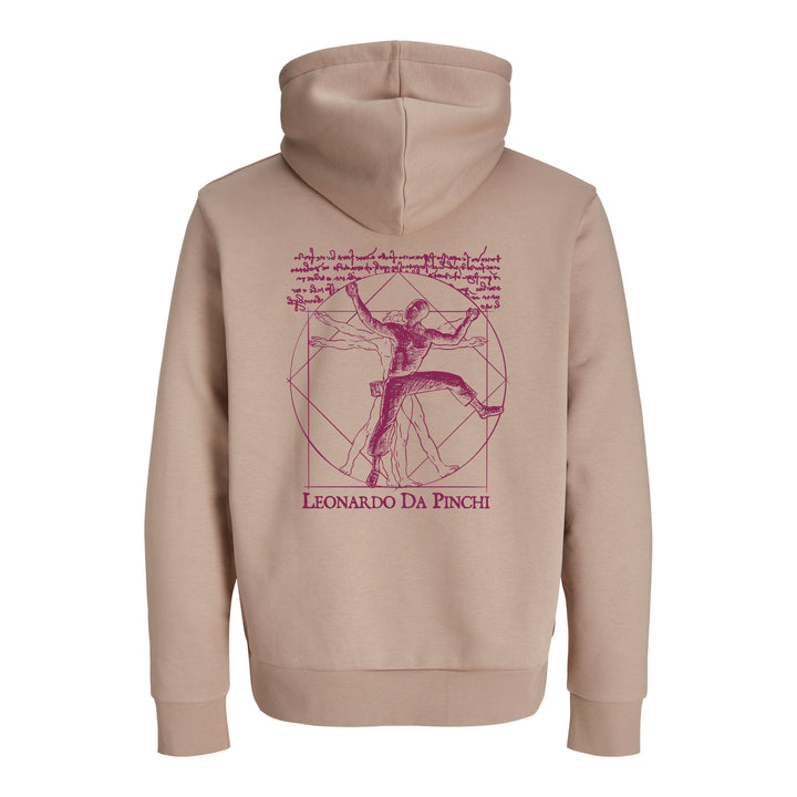Unisex Hoodie Premium Bio Kapuzenpullover - Leonardo Da Pinchi Vitruvian Climber
