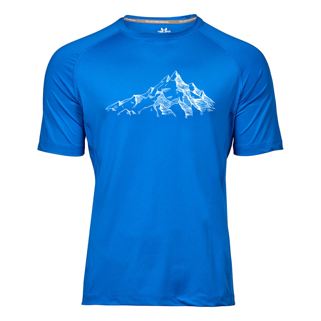 CoolDry Performance Herren Shirt - Berglandschaft