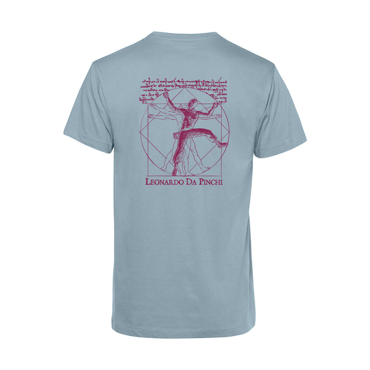 Herren T-Shirt - Leonardo Da Pinchi Vitruvian Climber