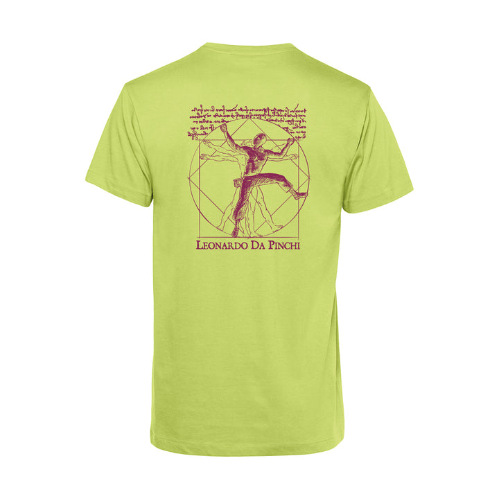 Herren T-Shirt - Leonardo Da Pinchi Vitruvian Climber