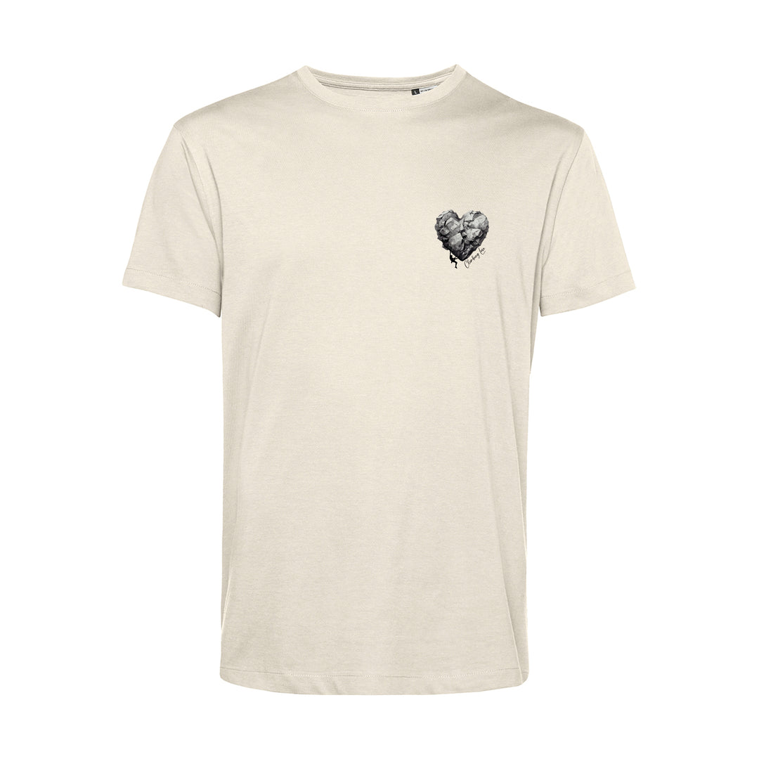 Herren T-Shirt - Climbing Love (Brust)