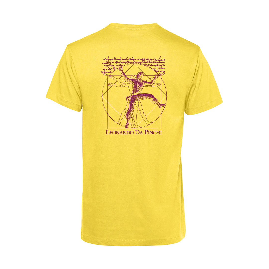 Herren T-Shirt - Leonardo Da Pinchi Vitruvian Climber