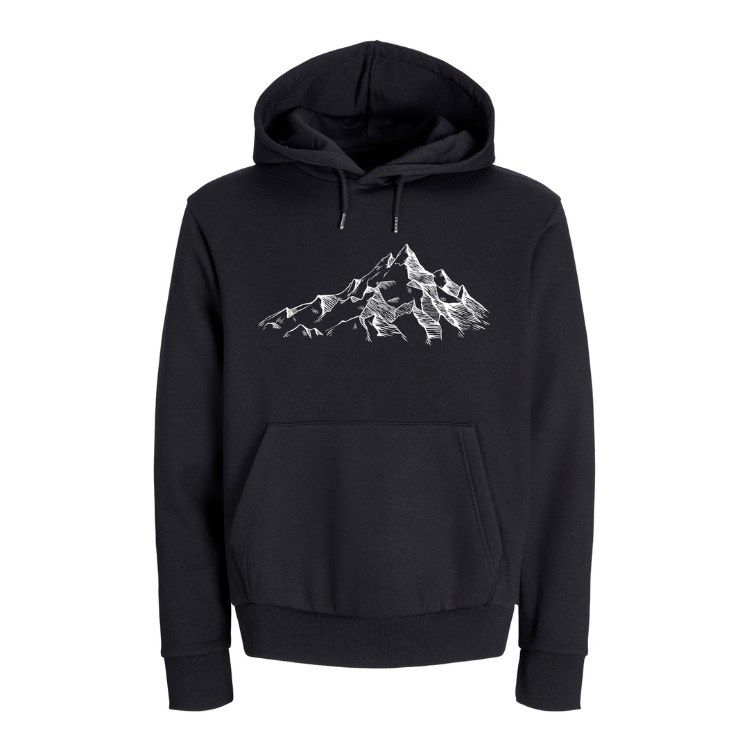 Unisex Hoodie Premium Bio Kapuzenpullover - Berglandschaft