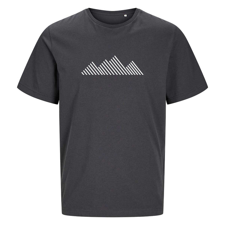 ComfortCore Premium Herren Shirt - Minimalistische Strich Berge