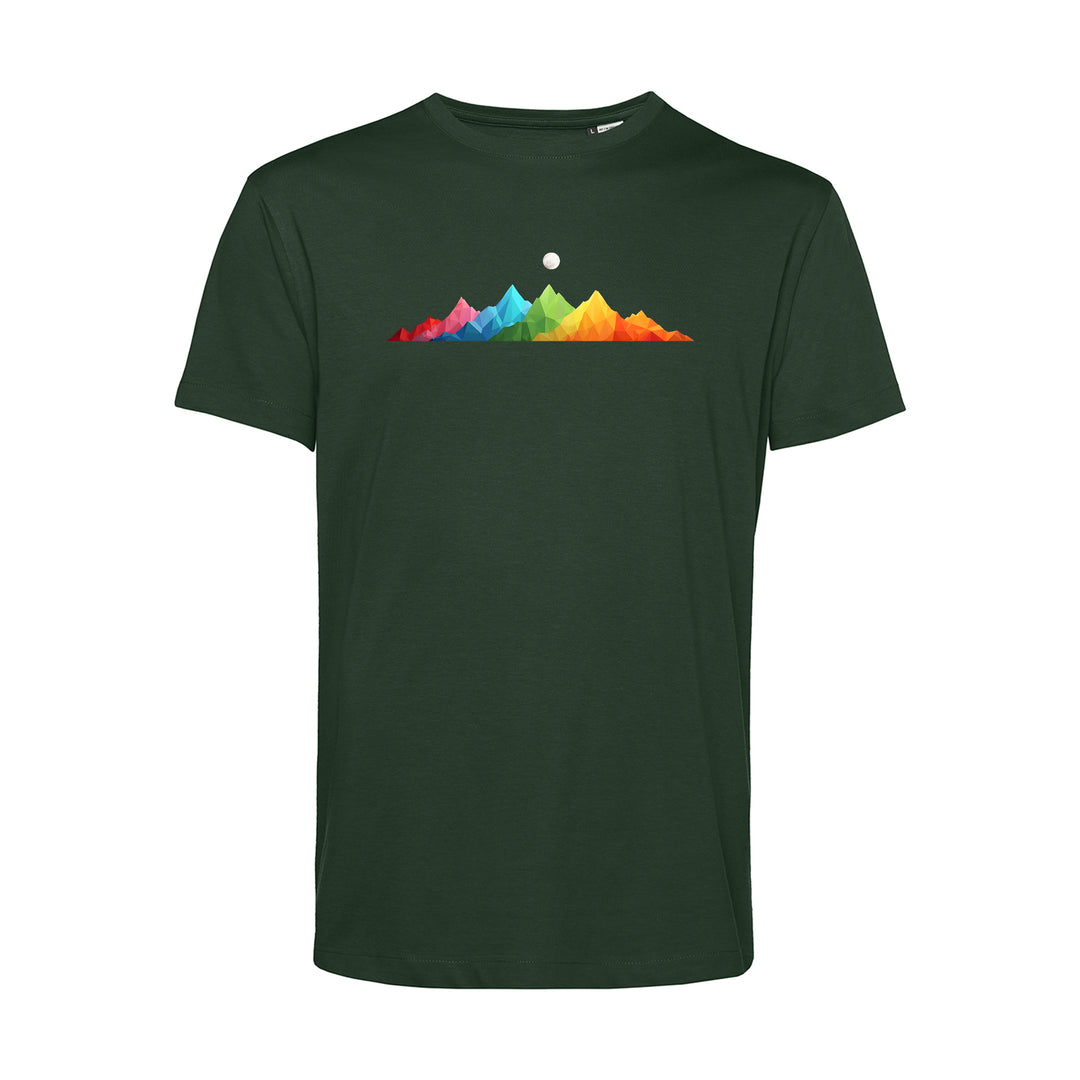 Herren T-Shirt - Berglandschaft in Farbenpracht