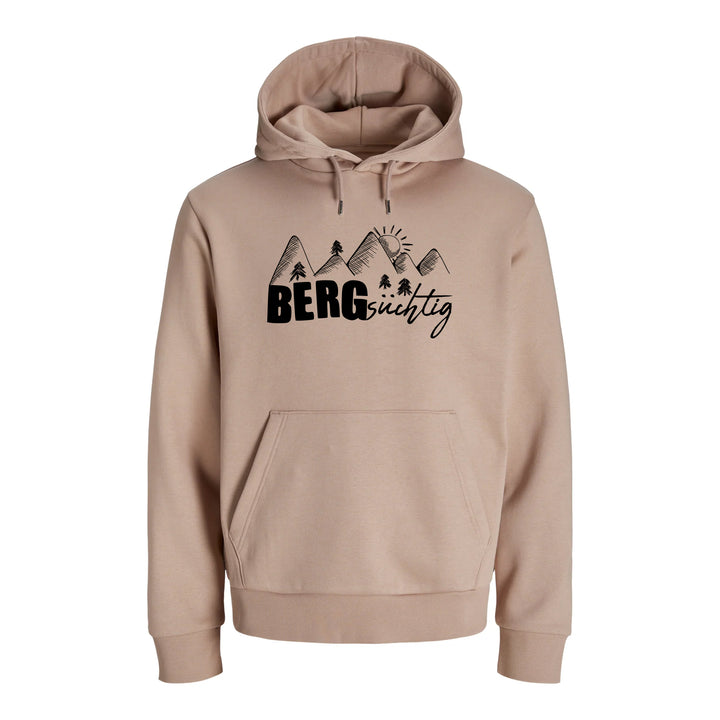 Unisex Hoodie Premium Bio Kapuzenpullover - Bergsüchtig