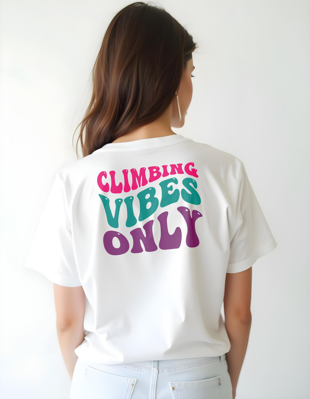 Damen T-Shirt - Climbing Vibes Only