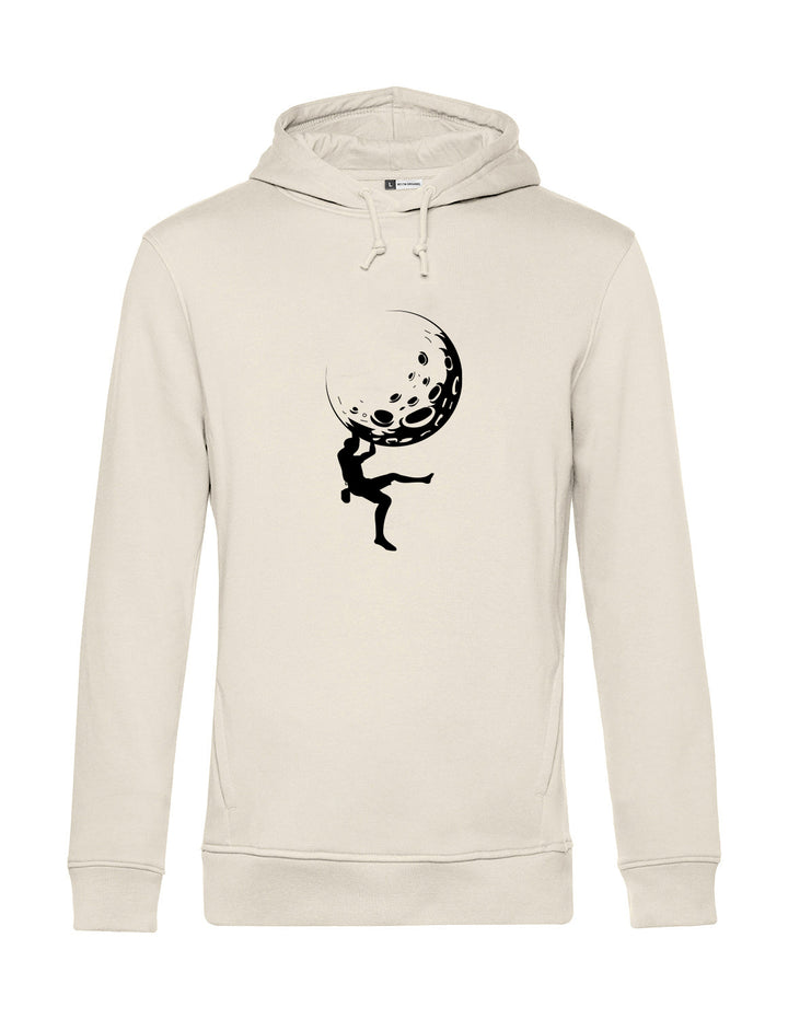 Herren Hoodie - Climbing To The Moon