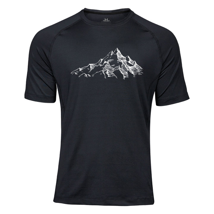CoolDry Performance Herren Shirt - Berglandschaft