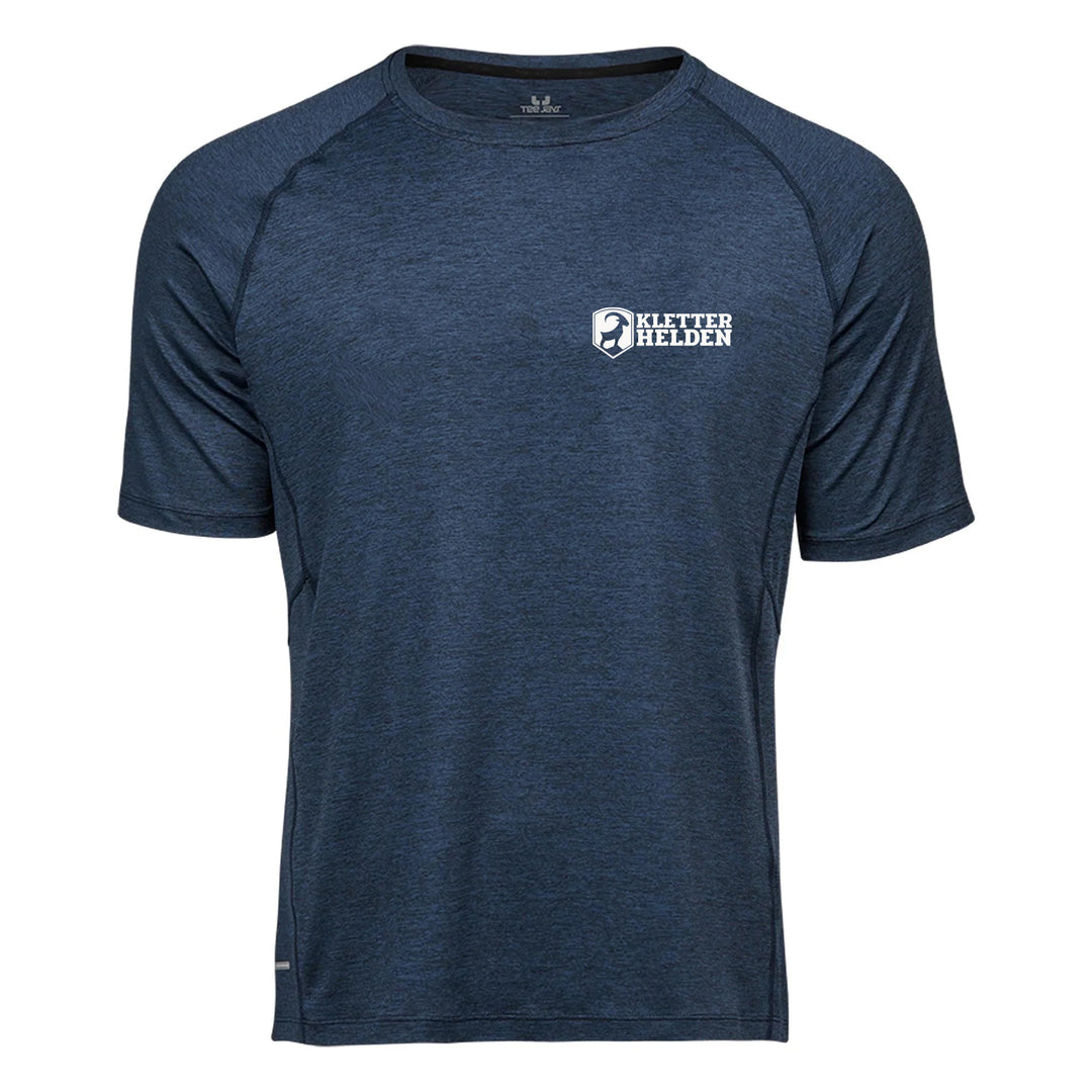 CoolDry Performance Herren Shirt - KLETTERHELDEN Logo