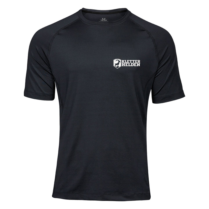 CoolDry Performance Herren Shirt - KLETTERHELDEN Logo