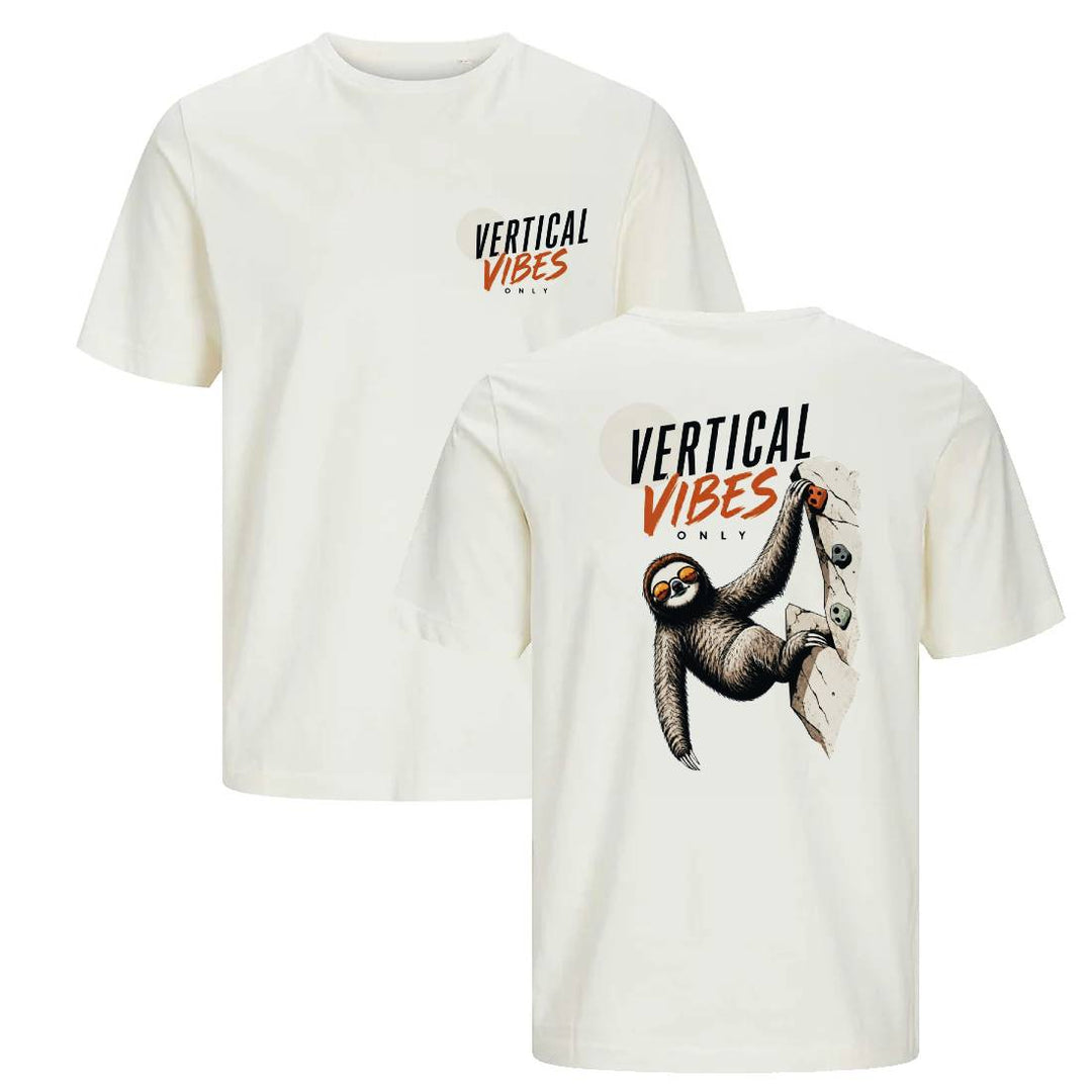 ComfortCore Premium Herren Shirt - Vertical Vibes Only Faultier