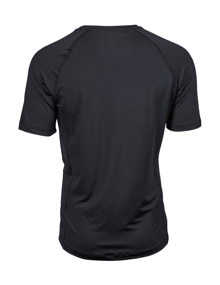 CoolDry Sport Herren Polyester Funktionsshirt - Mountain Wireframe