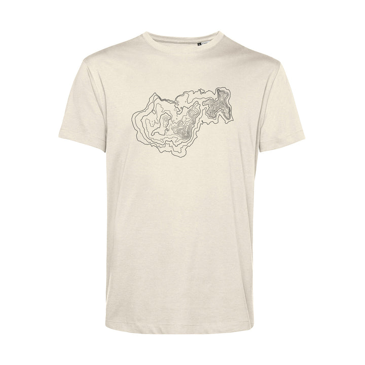 Herren T-Shirt - Bergtopografie