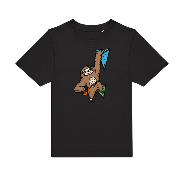 Kinder T-Shirt - Boulderndes Faultier
