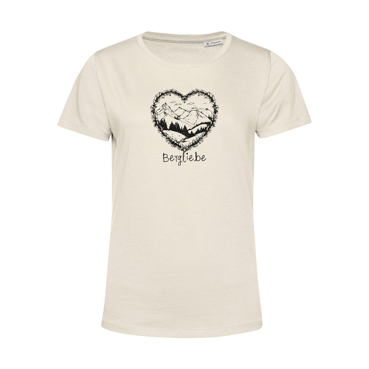 Damen T-Shirt - Bergliebe Herz