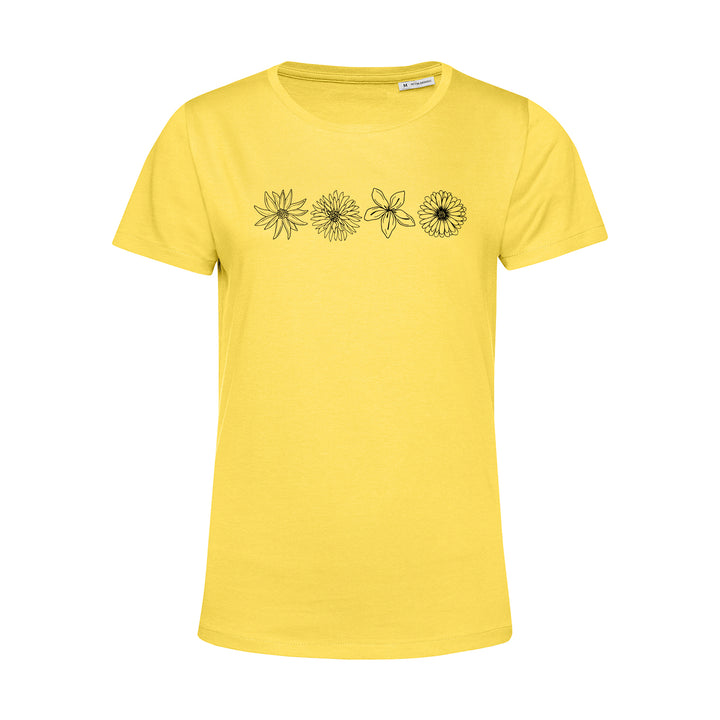 Damen T-Shirt - Bergblumen