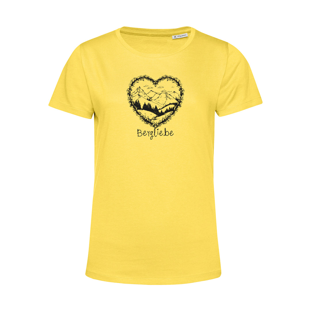 Damen T-Shirt - Bergliebe Herz