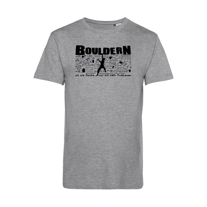 Herren T-Shirt - Bouldern Ist Wie Mathe