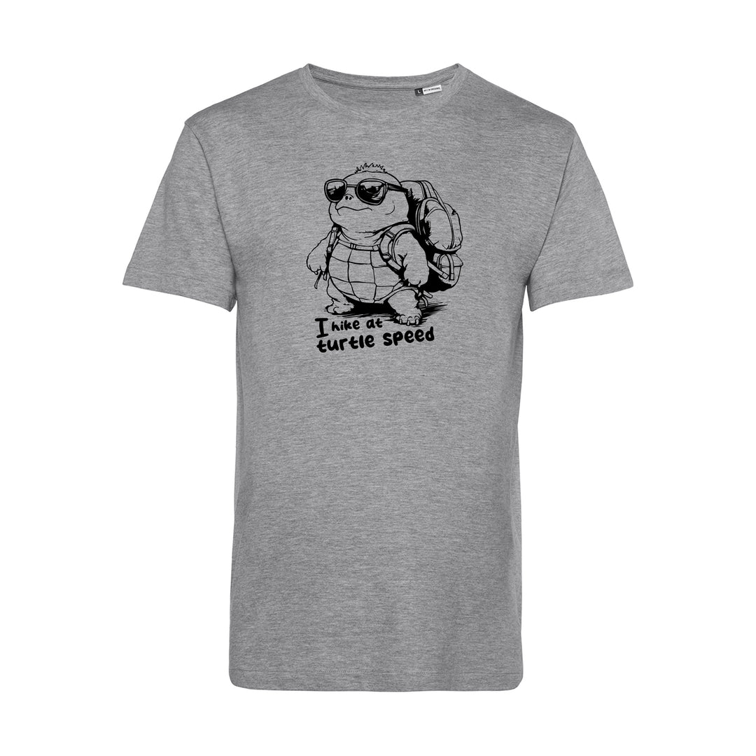 Herren T-Shirt - I Hike At Turtle Speed