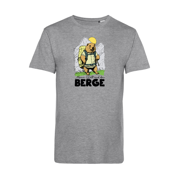 Herren T-Shirt - Meine Welt Sind Die Berge