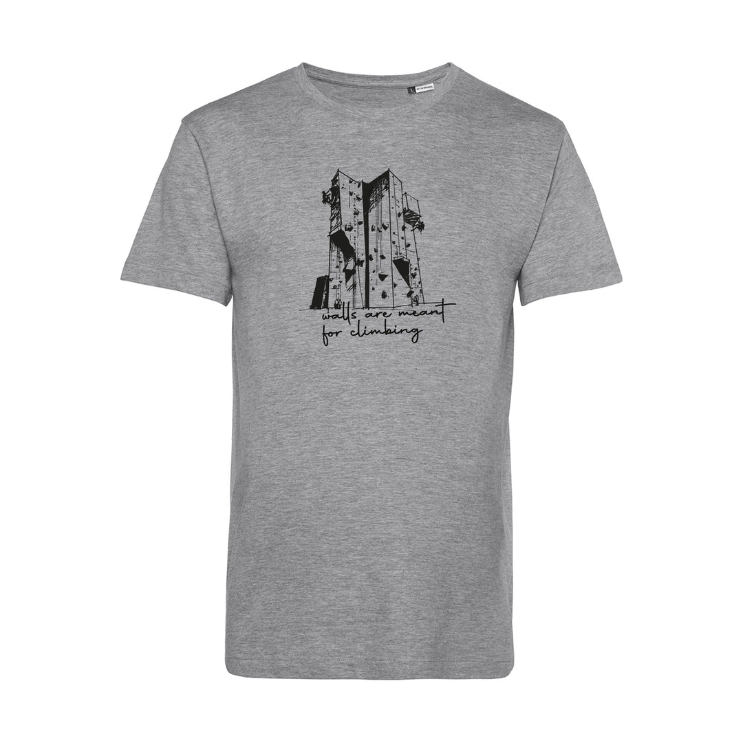 Herren T-Shirt - Walls Are Meant For Climbing