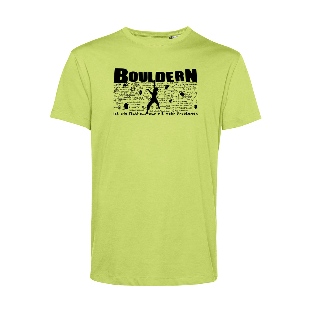 Herren T-Shirt - Bouldern Ist Wie Mathe