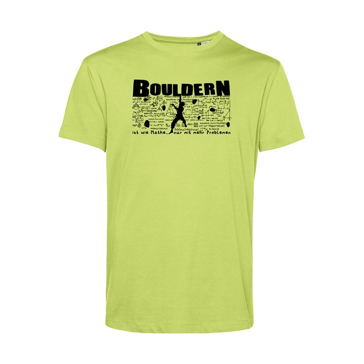 Herren T-Shirt - Bouldern Ist Wie Mathe