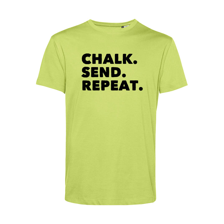 Herren T-Shirt - Chalk Send Repeat