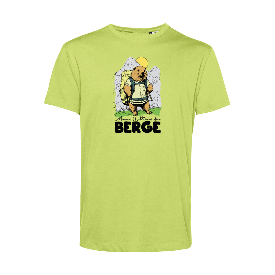 Herren T-Shirt - Meine Welt Sind Die Berge